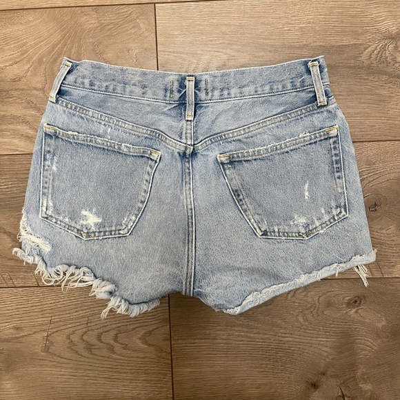 Agolde Parker Denim Shorts - Picture 2 of 3